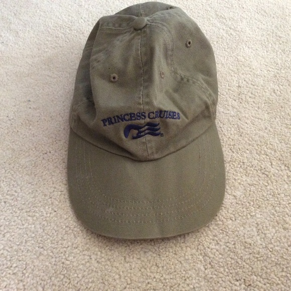Princesses Cruises Embroidered Vintage Adjustable Hat Cap one size - Picture 1 of 5